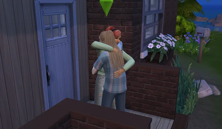 葛瑞塔也常常來看桑雅~