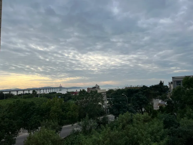 民宿外面的景色