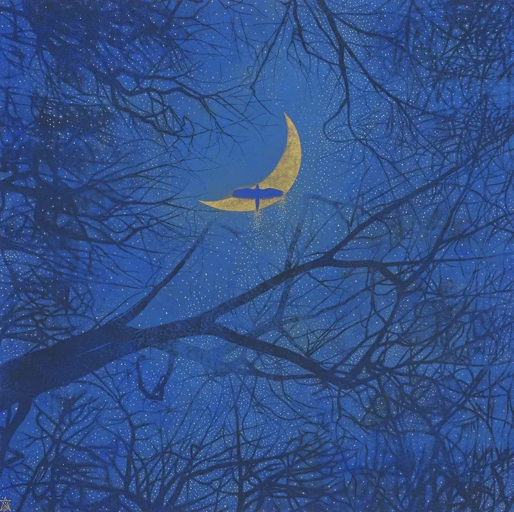 三日月、星達を引き連れて｜福王寺一彦