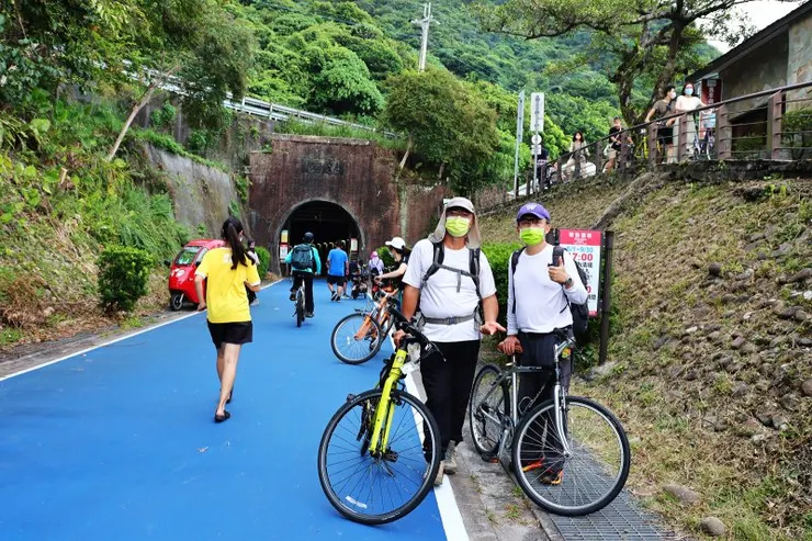 折返北口還車,再步行至福隆火車站搭區間車返回牡丹車站開車賦歸