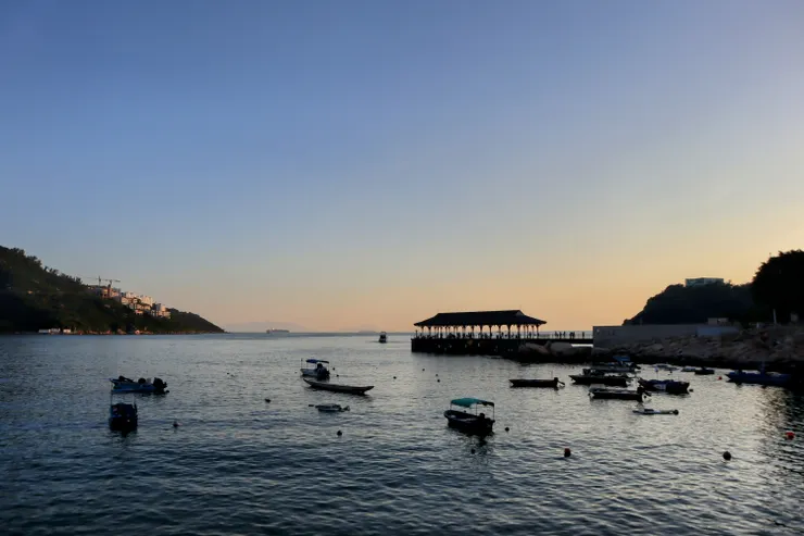 黃昏時分的浪漫赤柱