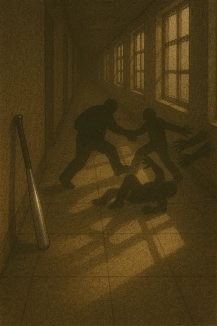 那一回，我在一圈大人的影子中間，第一次明白：有些手，是笑著伸過來的。