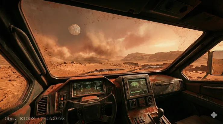 Concept art for Mars Base: Paradis Project by Eidox - Sci-fi novel illustration