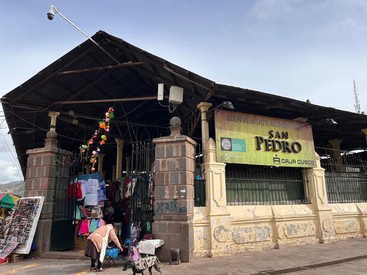 San Pedro Market 市場正門口