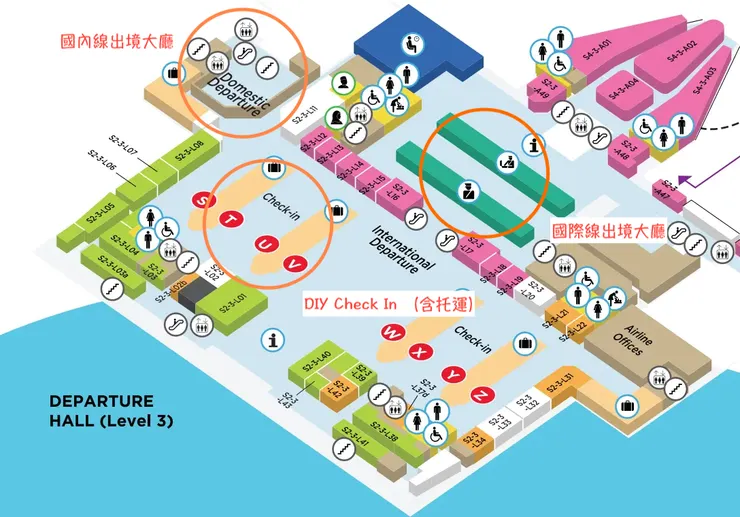 T2 Level 3 平面圖