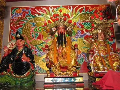 三山國王、天上聖母、濟公師父（圖片截圖於網路）