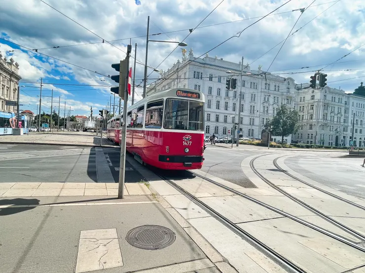 維也納市中心街景一隅 shot by Emma@ Vienna,Austria . 07/2024.