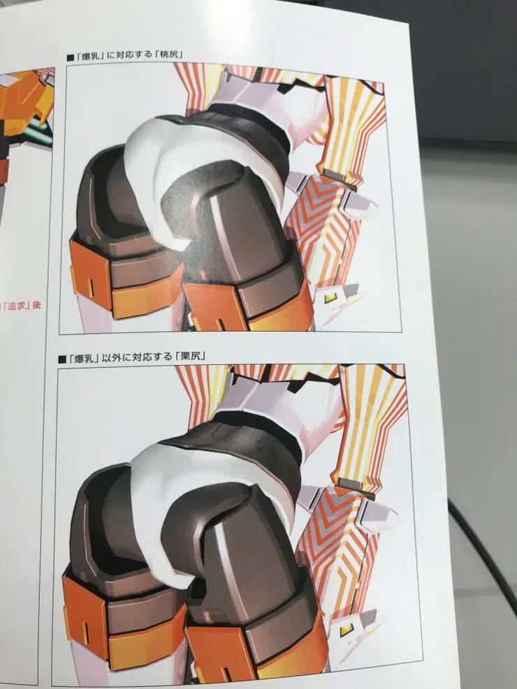 屁股也有分~~ 我組的這款就是小屁屁!!!