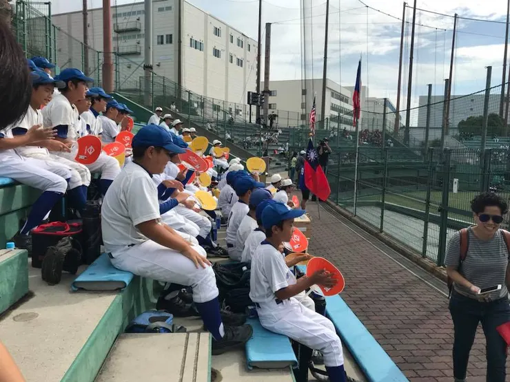 這次是為了幫身障棒球隊加油