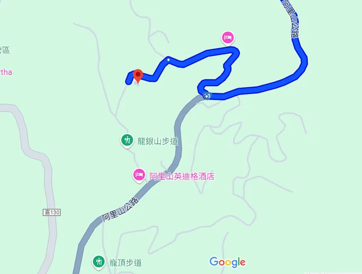 ▲民宿靠近英迪格酒店處