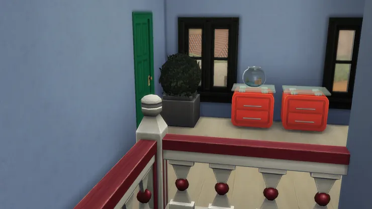 樓下的房間外是個Sitting area，而這層樓完全不同。