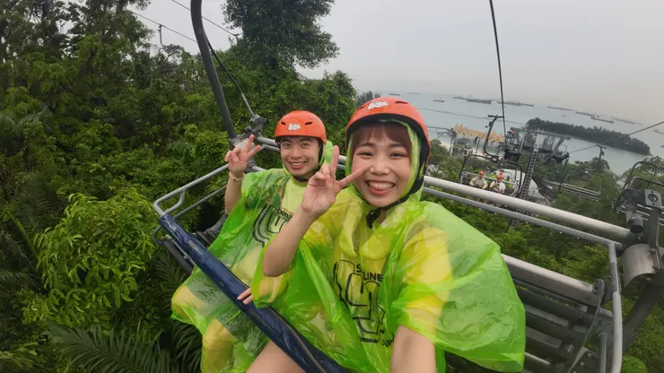 Step4:搭纜車回高點