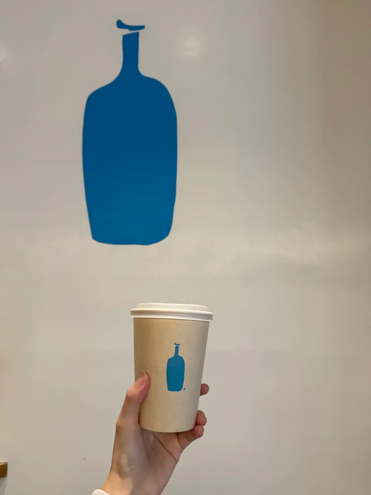 （Blue Bottle 的濃縮咖啡）