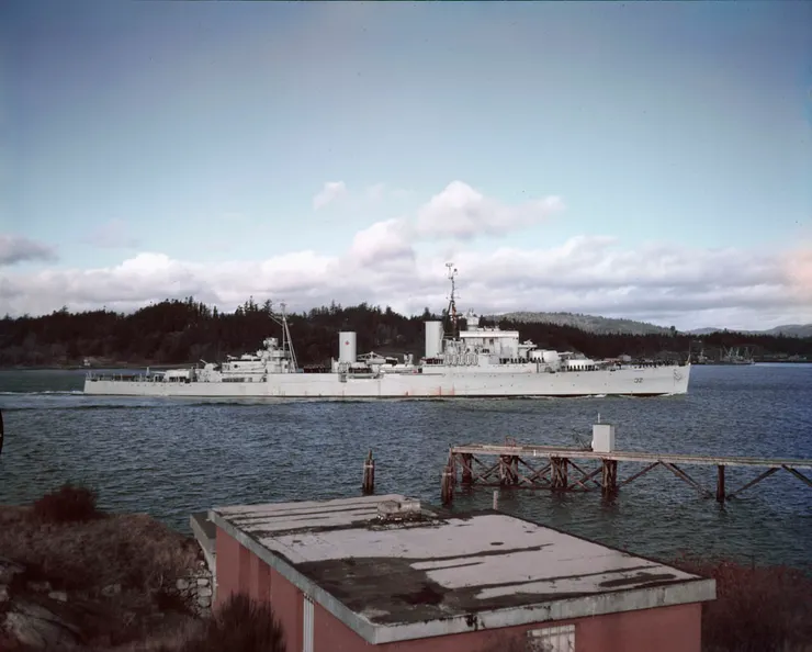 1958年的安大略號巡洋艦