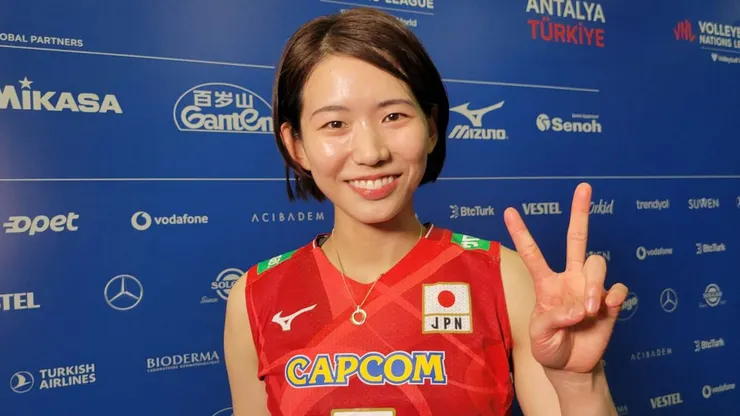 日本女排隊長古賀紗理那(圖片來源:TBS)