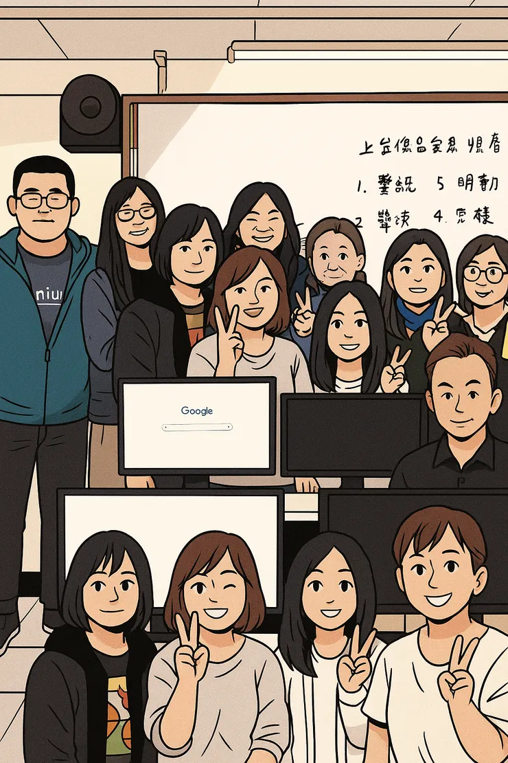 一群為了作品可以不下課的同學