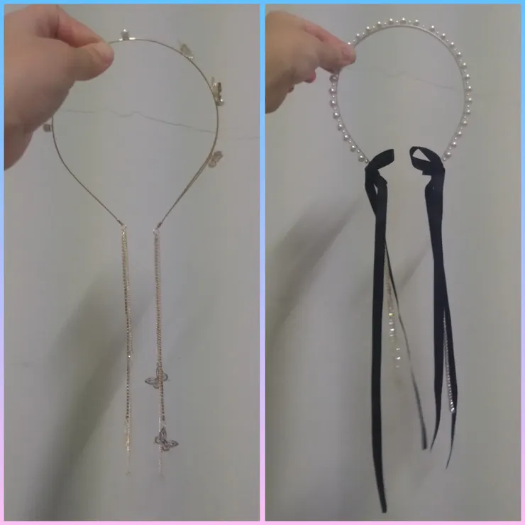 很漂亮，但有點難處理的髮箍...