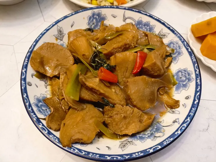 綠花朵蔬食手作──三杯猴頭菇