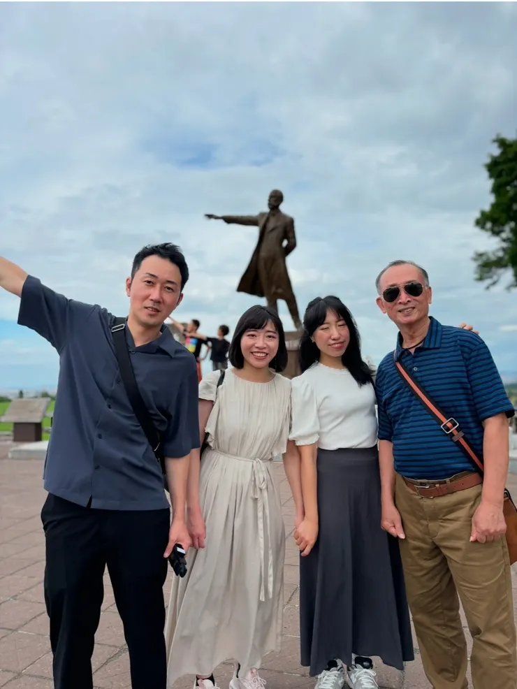 「少年啊，要胸懷大志」