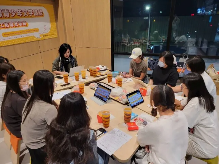 「青少年文字協談志工招募」說明會新竹場，吸引許多對心理健康議題有興趣的學生與青年參與。