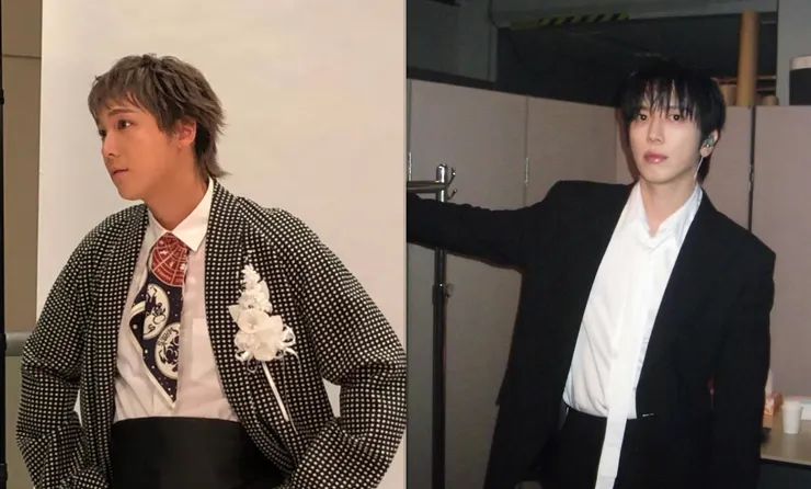 李洪基（左）；鄭容和（右）