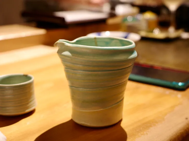 天七的搭餐日本酒漂亮酒器