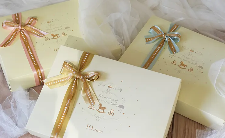 針對小公主及小王子也有不同緞帶顏色可選擇