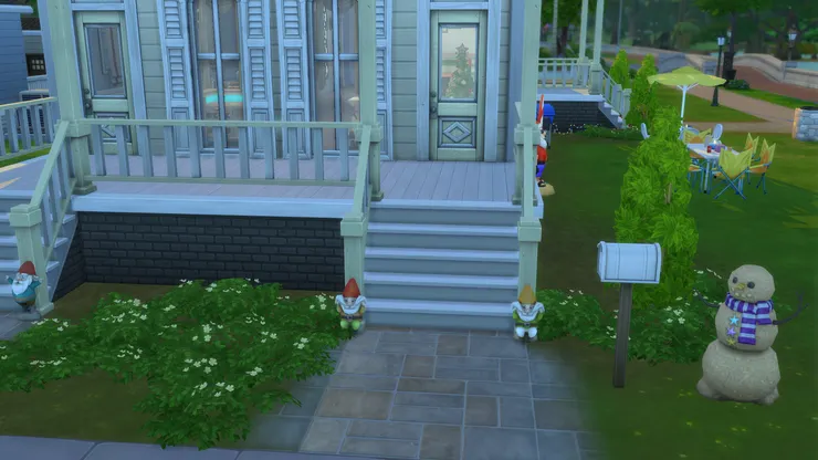 這兩個的鬍子又長又翹，很像精靈。