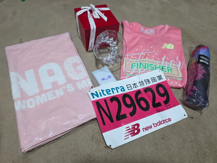 完賽禮大集合，是不是很漂亮呀～～