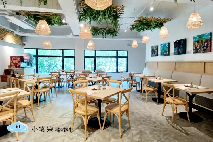 寬敞舒服的用餐區