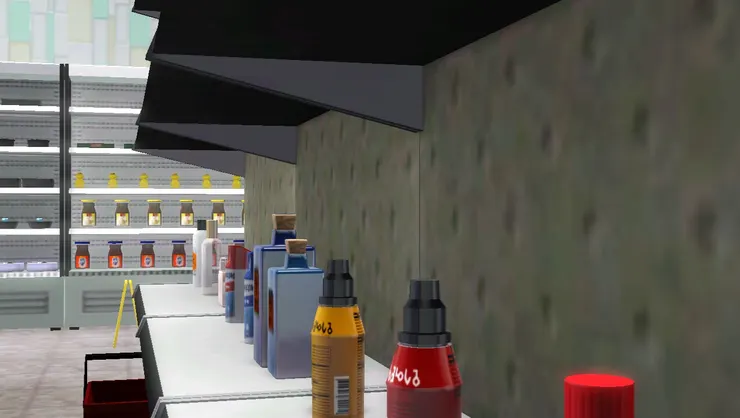 貨品都整齊地排列，可惜每樣只得一件...