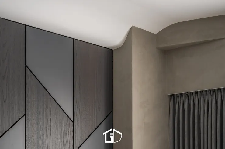 矩設計｜斜影 ｜客廳