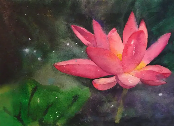 本人作品<泥濘中的那抹微光>