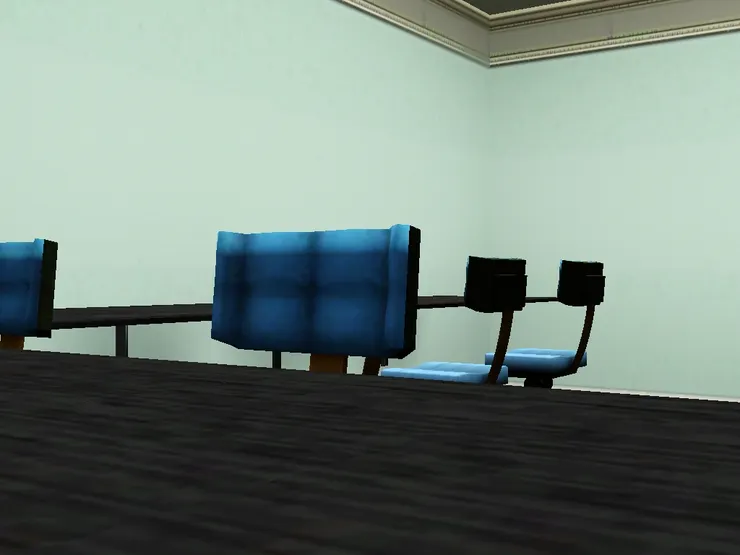 因為想學生專中精神，所以房間很素淨。