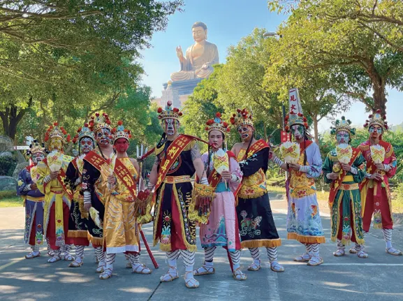 鼓山地嶽殿吉勝堂八家將
