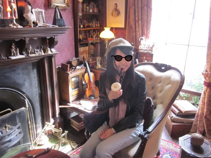 提供遊客拍照處,模特兒是可愛的姐姐