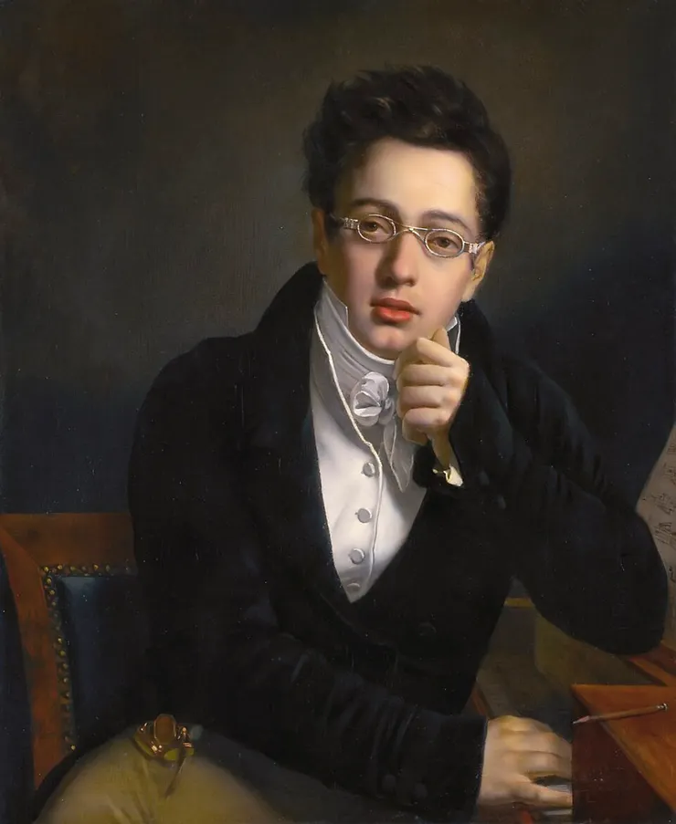 Possible portrait of the young Franz Schubert c. 1814, attributed to Josef Abel