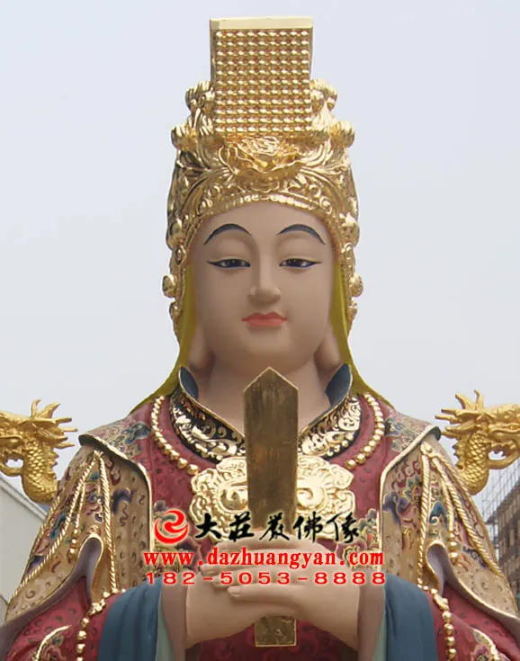 林九娘塑像局部特寫