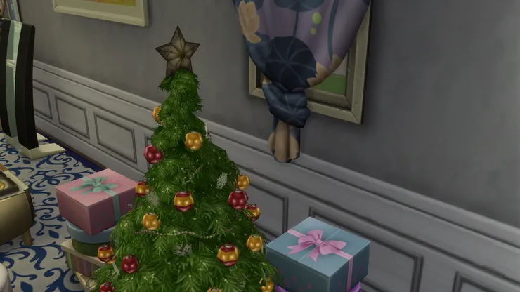 聖誕樹的頂部一定有顆金星。