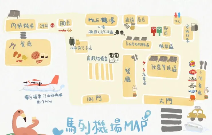 克拉拉官網馬列機場圖