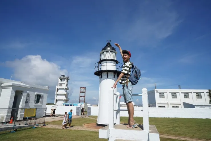 擁有無敵海景的「漁翁島燈塔」