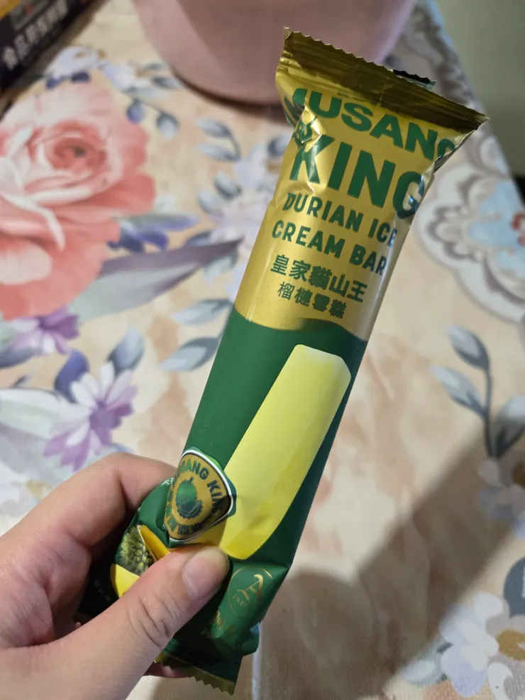 這包裝一打開榴槤味超濃郁