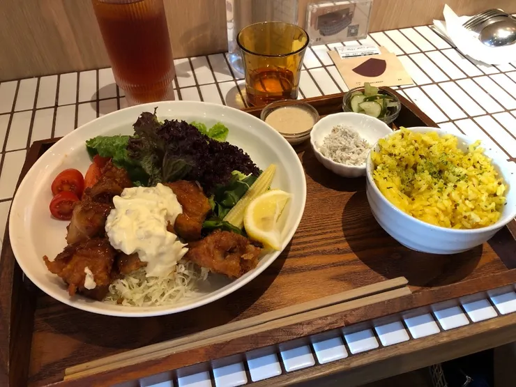 waku waku pasta的定食