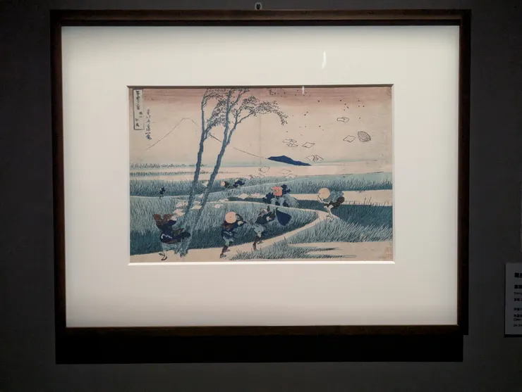 富嶽三十六景 駿州江尻--葛飾北齋