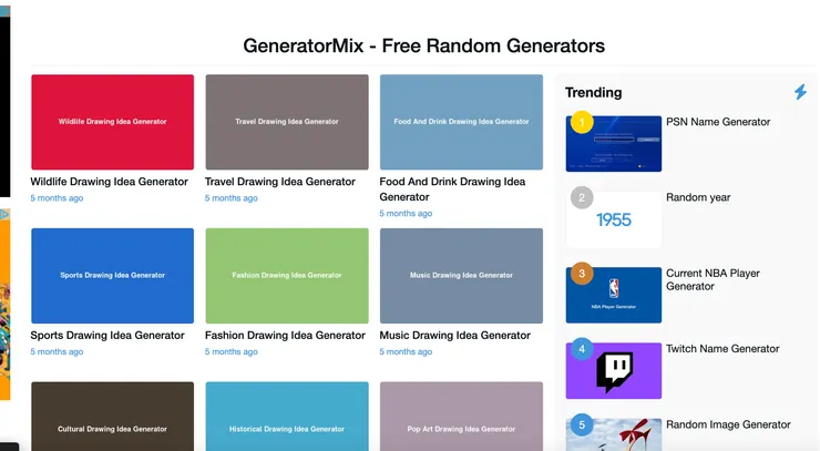 generatormix.com