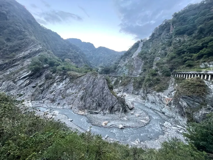 0403地震前的太魯閣國家公園一隅