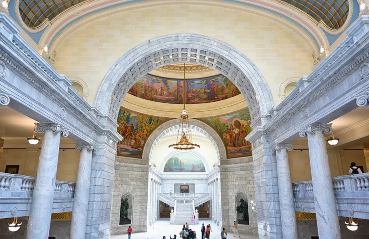 Utah State Capitol／鹽湖城州議會大廈