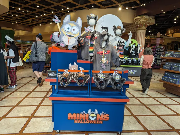 一入場就會先看到小小兵大軍,太吸睛!