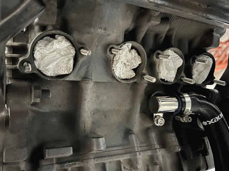 順利上車的鈦合金牙柱，水拉！