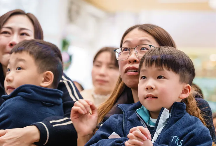 1B班主任劉錦榮老師眼中溫馨的親子互動